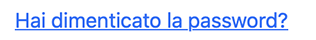 Password dimenticata