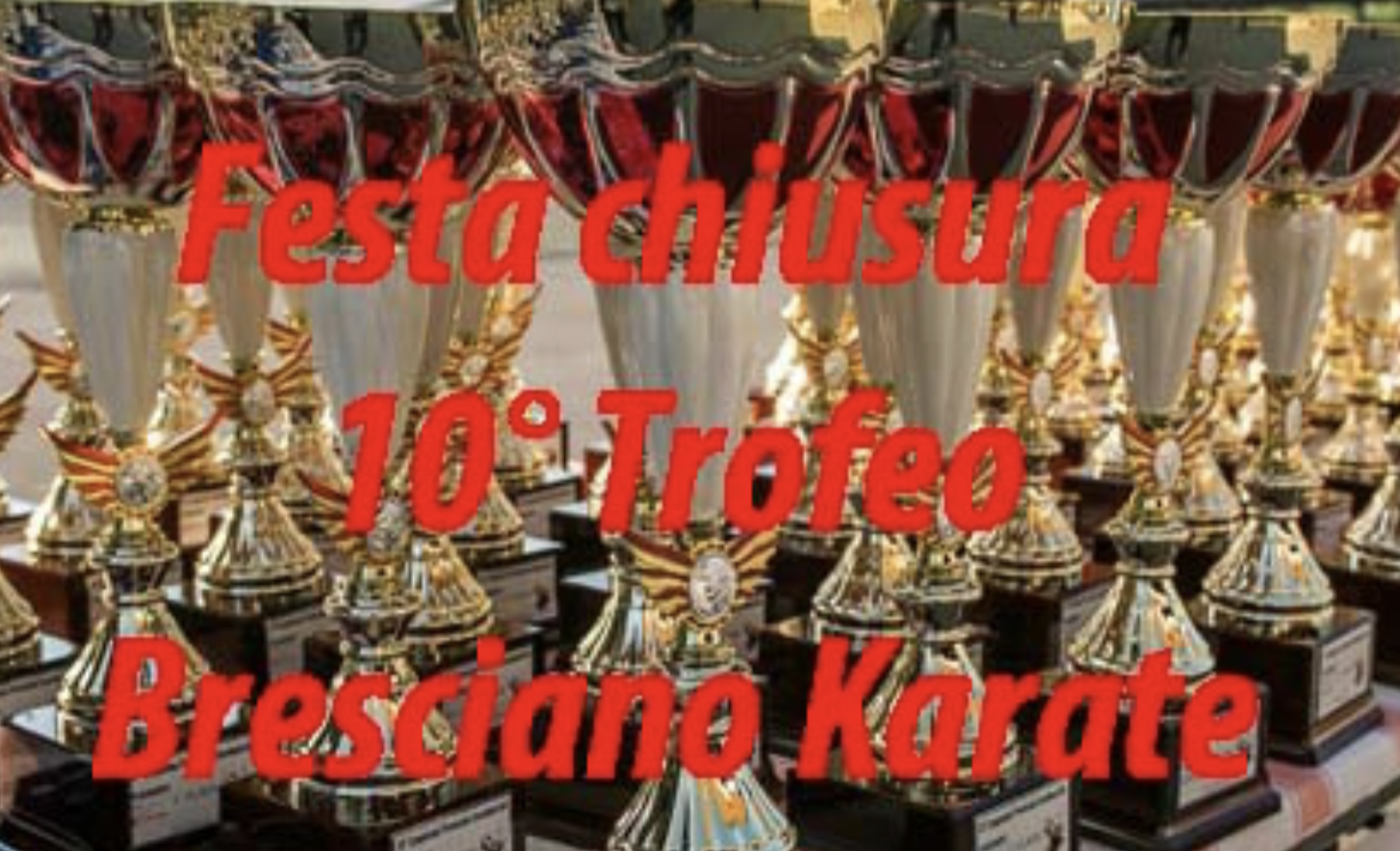 Festa chiusura 10° Gioco Sport Karate