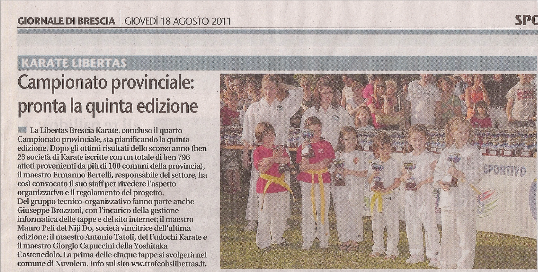 Anteprima 5° Trofeo 18/08/2012