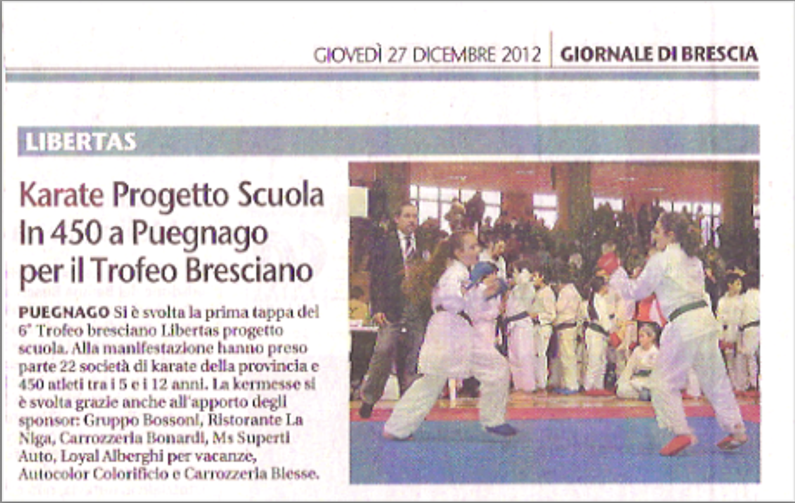 Anteprima 6° Trofeo 27/12/2012