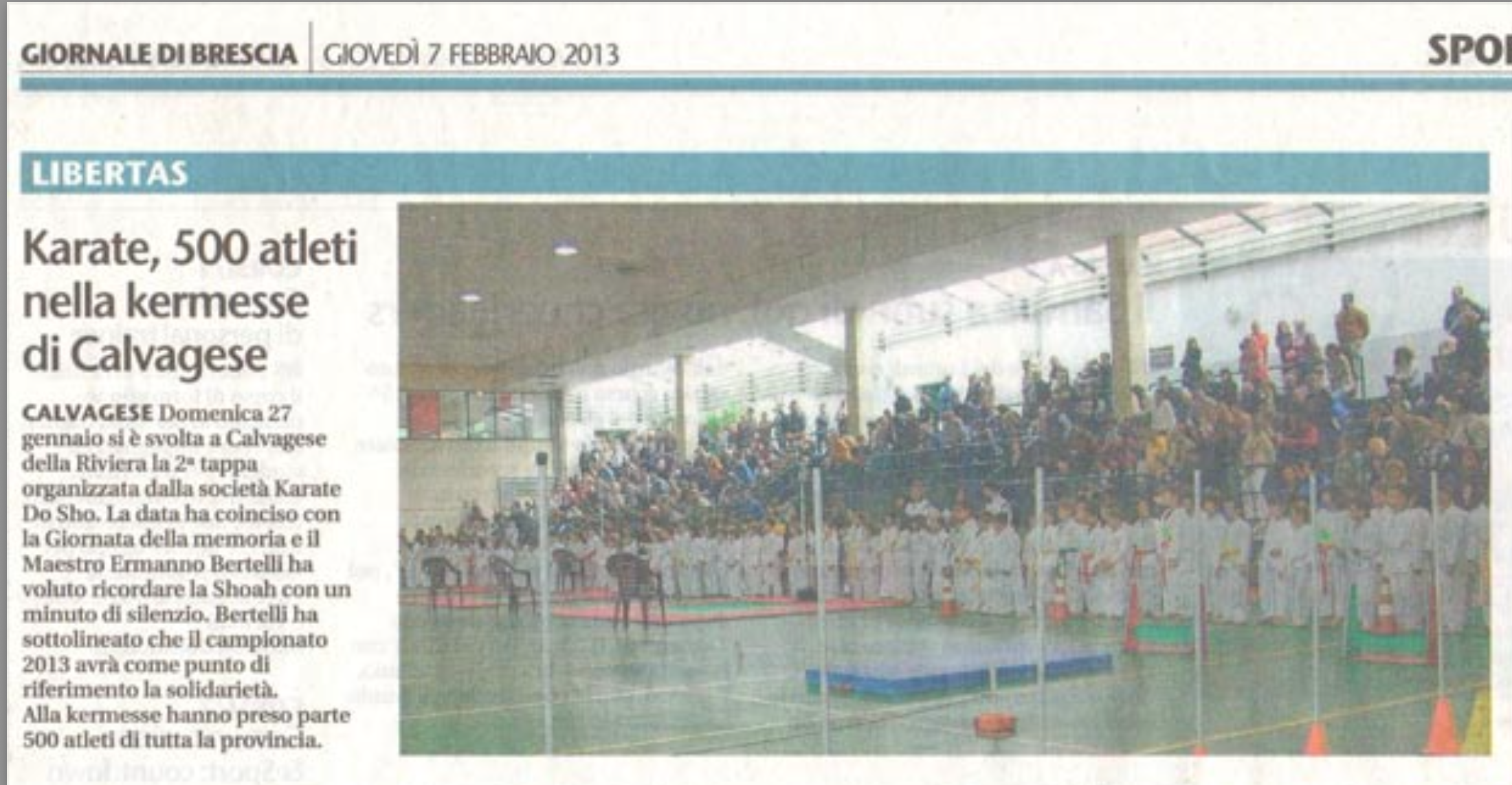 Anteprima 6° Trofeo 7/02/2013